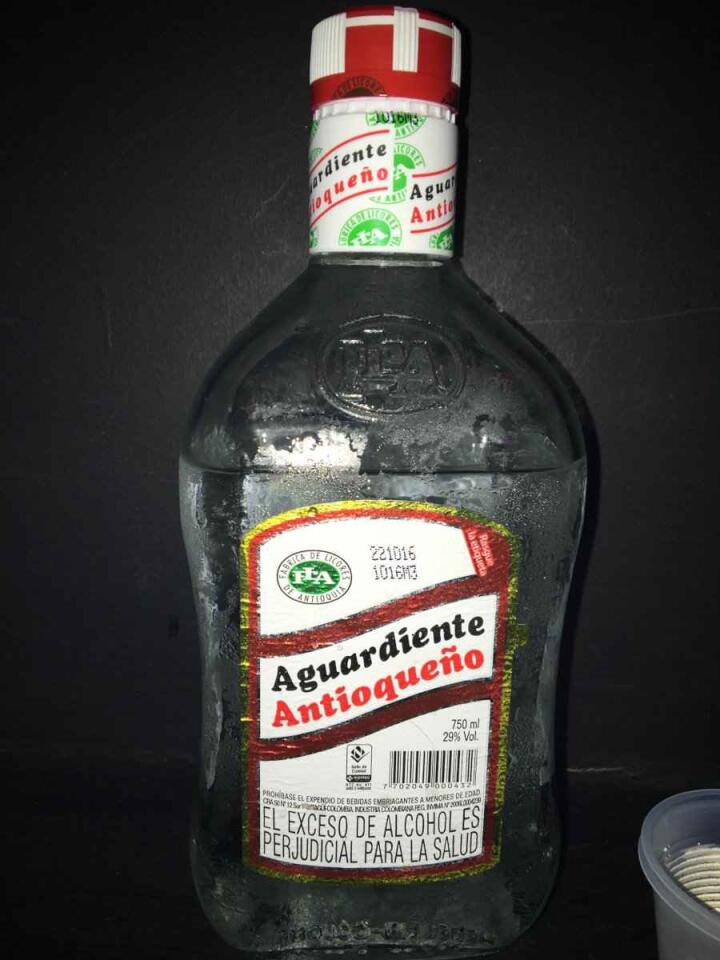 Aguardiente is a Colombian alcohol that is good, but drink it sparingly if you don't want a shocking hangover!