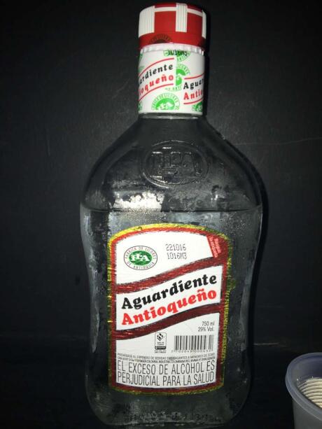 Aguardiente is Colombia's national drink and the name literally means firewater!