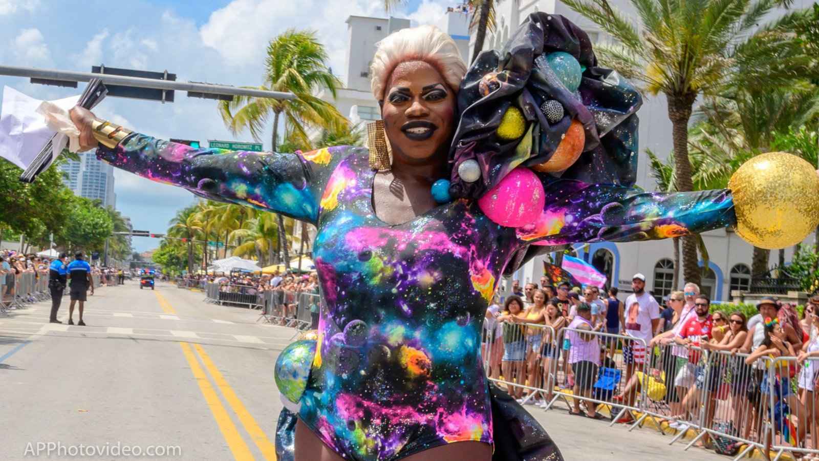 If you're in Miami during Pride then you have to experience the incredible pride parade and all the colourful entrants!