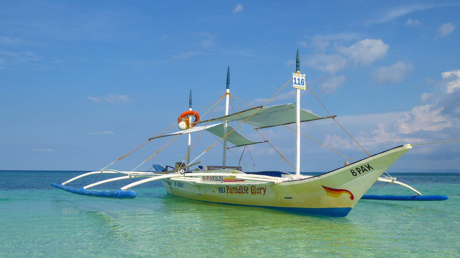 Bangka boats are an ubiquitous sight in the Philippines