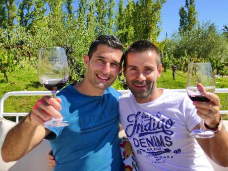 Exploring the wineries of Mendoza, Argentina.