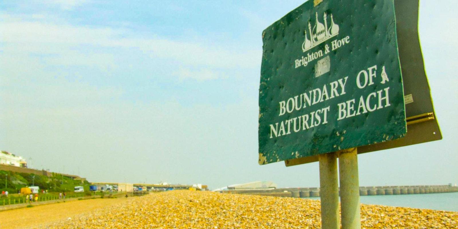 Brighton Naturist Beach is one of England's best gay nude beaches, even if it is covered in pebbles