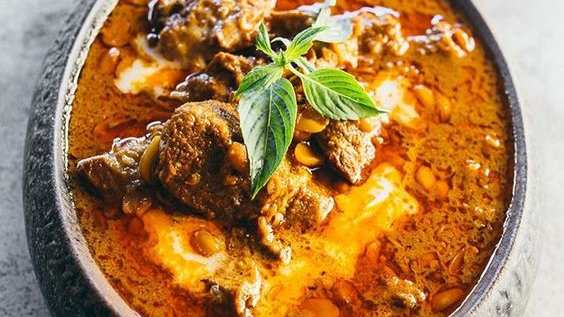 Saraman curry is an incredibly complex but delicious traditional beef curry from Cambodia