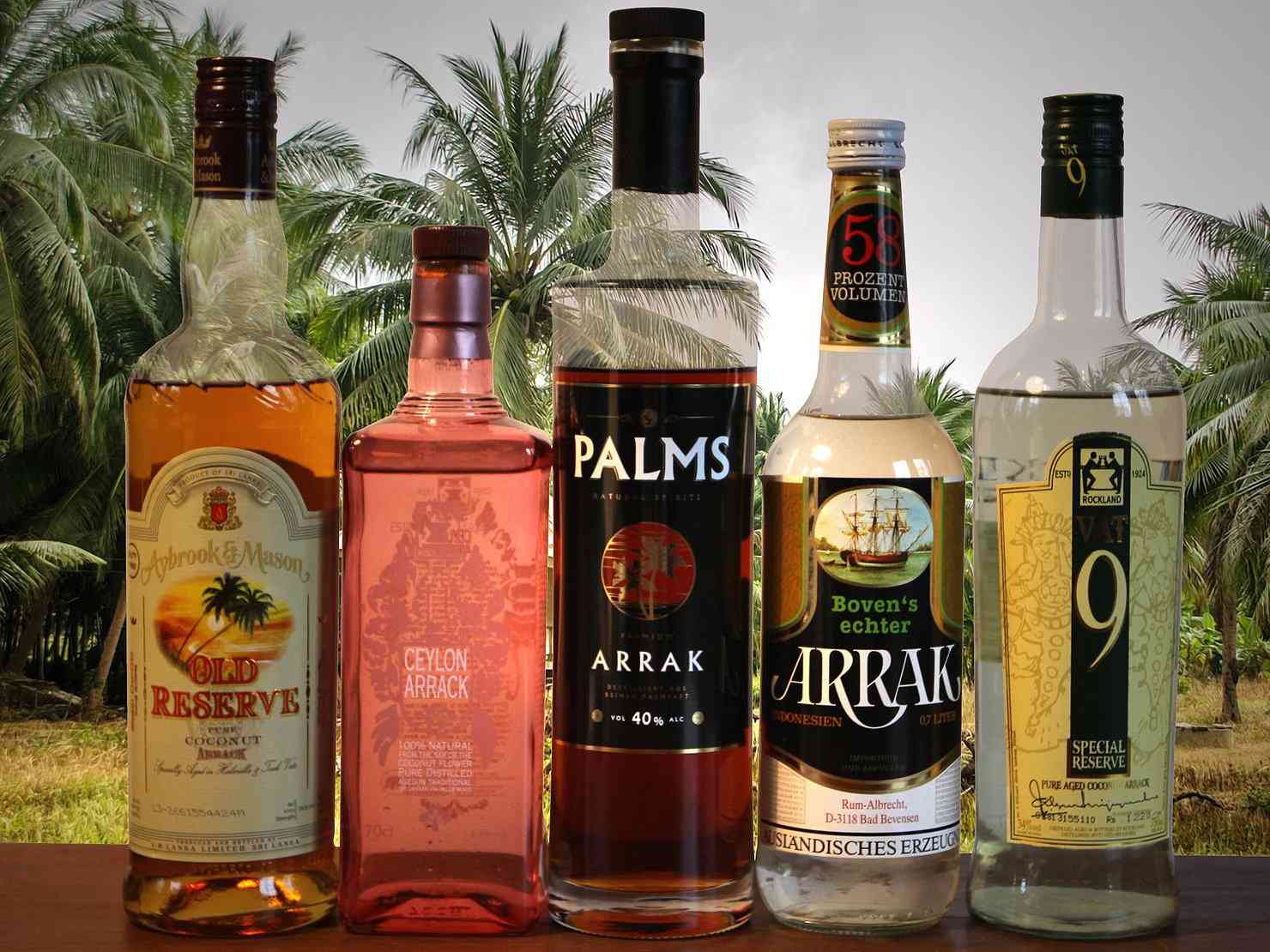 Ceylon arrack is a type of spirit made from palm sap that can now be tried all around the world