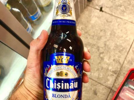 While you're in Moldova try some Chisinau beer, especially our favourite, the blonda variety