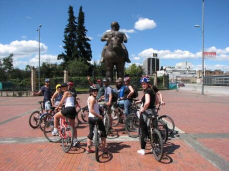 Cycling is a fun way for gay travellers to Bogota to explore the city.