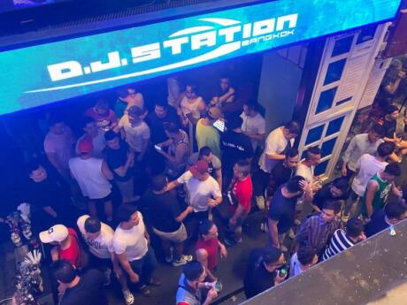 DJ Station is one of the best gay clubs in Bangkok's gay area for getting down and dancing the night away