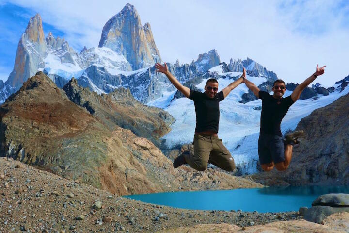 El Chalten or Torres del Paine - Trekking in El Chalten, the Laguna de Los trek.