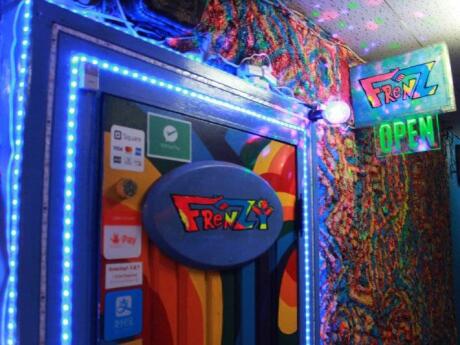 FrenZ FrenZY Rainbow Haven is as colorful as you would expect and this gay bar has also hosted Lady Gaga!