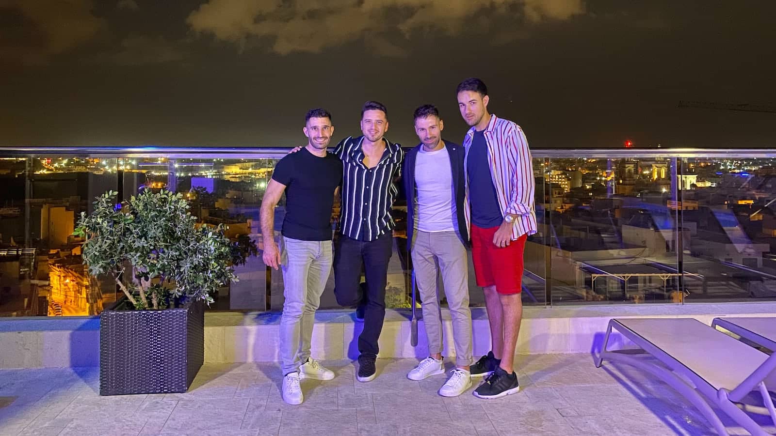 Gay boys in Malta at TemptAsian restaurant