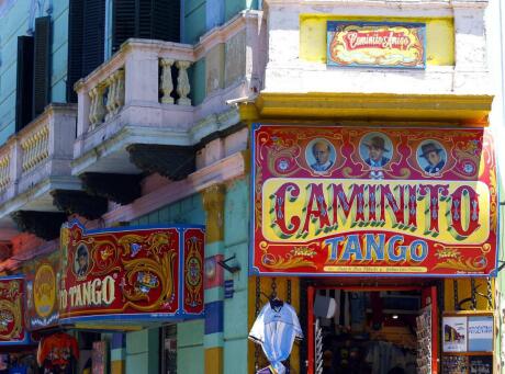 The barrios of Boca and Caminito are colourful and fun for gay visitors to Buenos Aires.