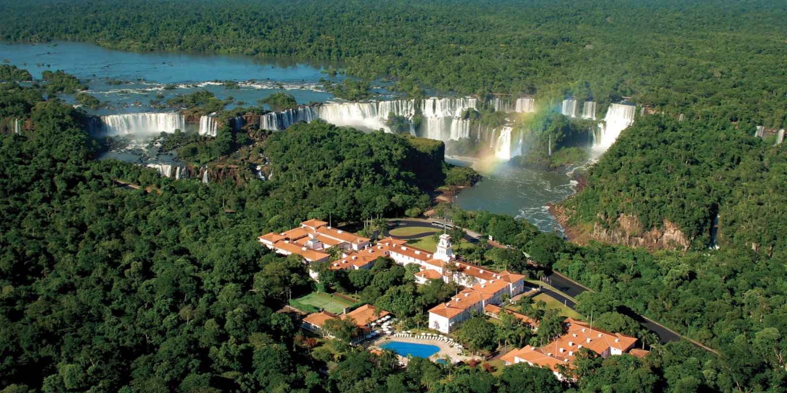 Gay travel to Iguazu Falls - stay at the Belmond for views of the falls from your very room!