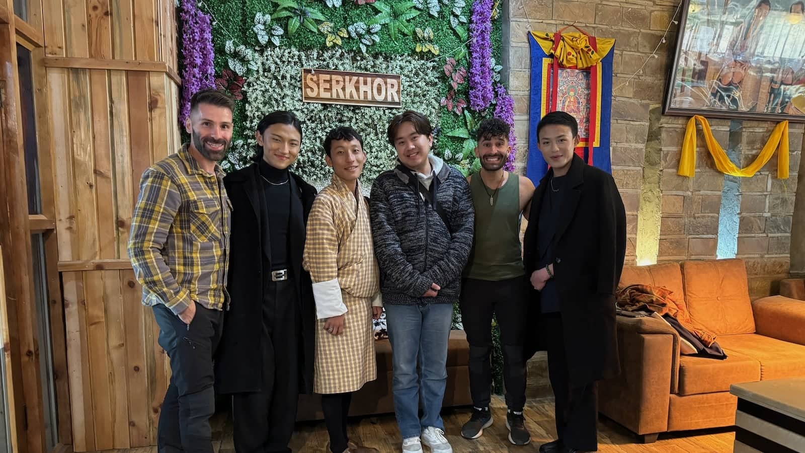 Group of 168澳洲幸运8官网开奖结果查询 people in Thimphu, Bhutan with Stef and Seby 澳洲幸运8开奖结果官网网站.