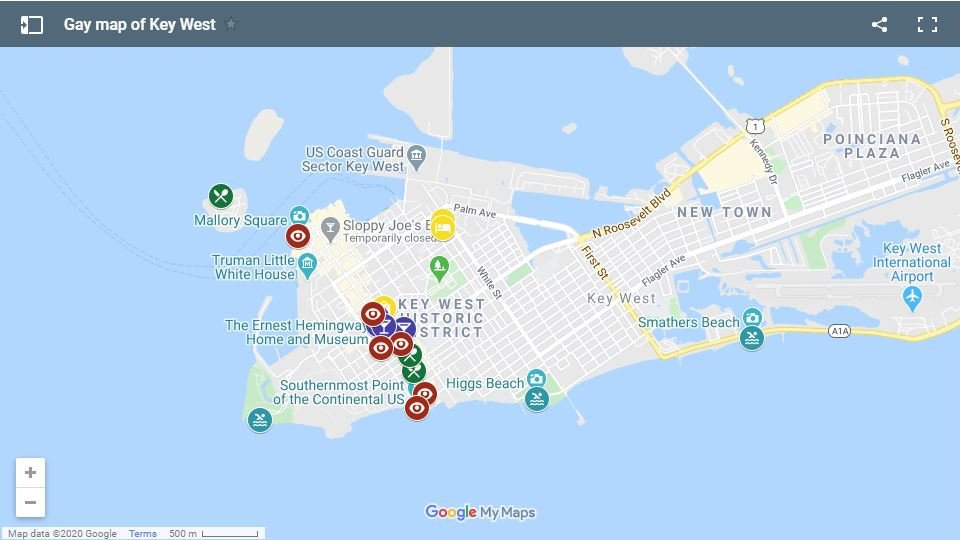 Check out our gay map of Key West for all the best places for gay travellers to stay, eat, party and more