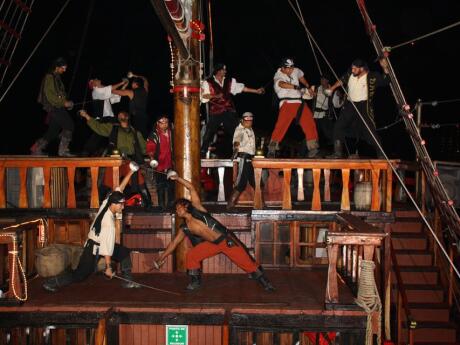 For something a bit different gay travellers to Puerto Vallarta might enjoy dinner and a pirate show on a ship!