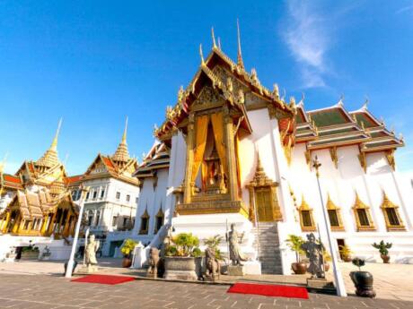 The Grand Palace in Bangkok is a stunning sight that you must visit while in the city