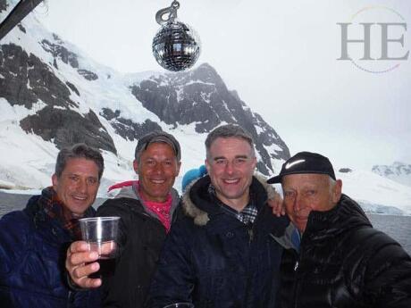 For an incredible experience, cruise from Argentina to Antarctica on a gay tour with HE Travel