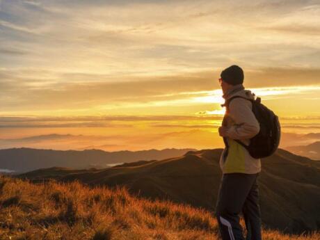 Mount Batur is an active volcano that you can actually hike in Bali