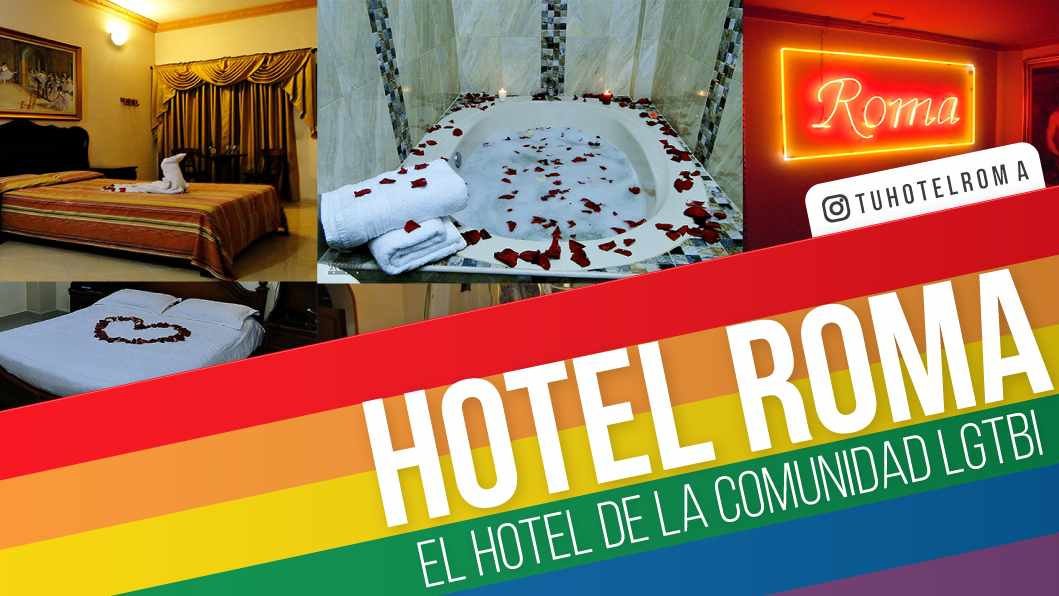 Hotel Roma is a romantic and discrete gay hotel in Medellin, Colombia