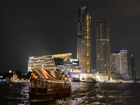 The ICONSIAM mall in Bangkok is an incredible complex filled with shops, restaurants, a cinema and even a floating market!