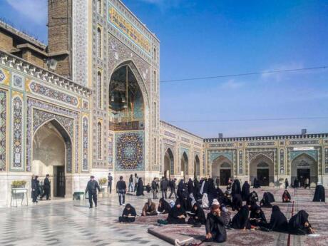 Gay Iran - make sure you visit the biggest mosque in the world, the holy shrine of Imam Reza