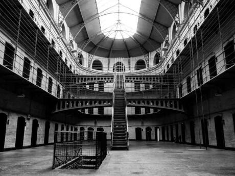 A visit to Kilmainham Gaol in Dublin is a grim but interesting activity