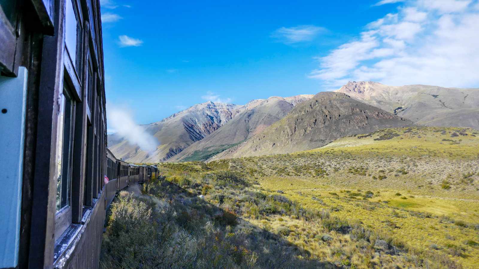 A ride on the Old Patagonia Express steam train is a real highlight of Patagonia