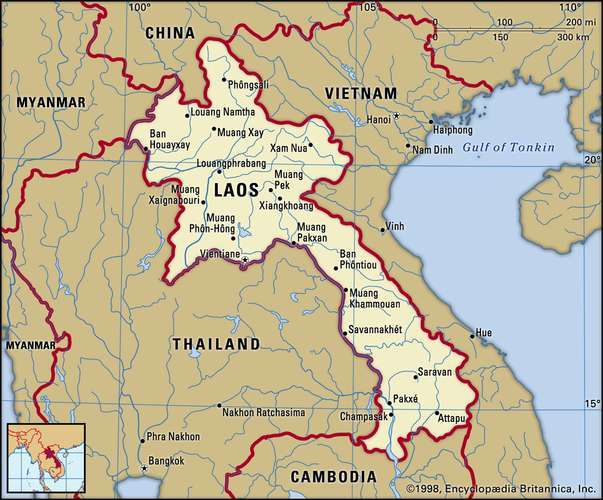 Laos is the only landlocked country in Southeast Asia which has impacted it's economic growth