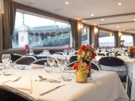 For something truly romantic, go on a dinner cruise on the river in Lyon