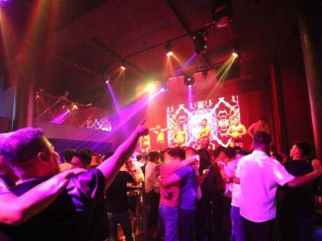 Nectar is a fun gay nightclub in Manila that mostly plays electronic dance music and hosts drag shows