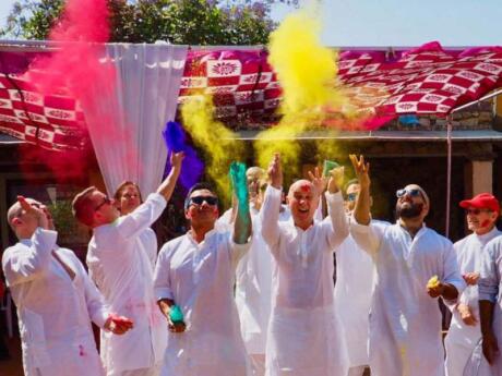 Out Adventures are a wonderful gay travel group that organise a fabulous trip to India to coincide with the colourful festival of Holi