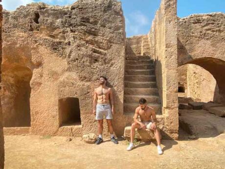 The Tomb of the Kings near Paphos in Cyprus is a fascinating spot if you're into ancient history and monuments