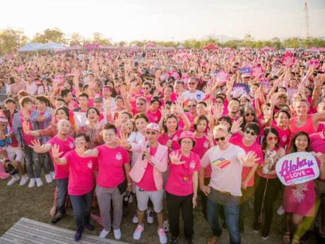 Pink Dot is the biggest gay event which takes place in Hong Kong and so much fun!