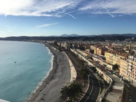 With over 7km of glorious beach views, a walk down Nice's Promenade des Anglais is a must while visiting the city