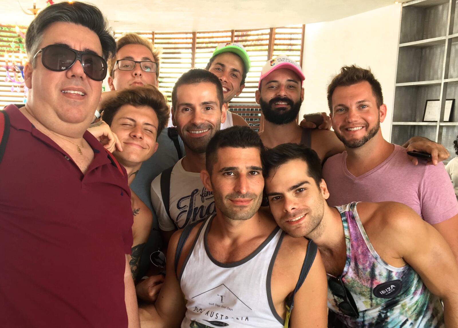 Puerto Vallarta gay pride with friends