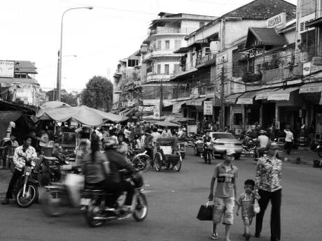 The Russian Market in Phnom Penh is loud, crazy and a great spot for souvenirs or gifts