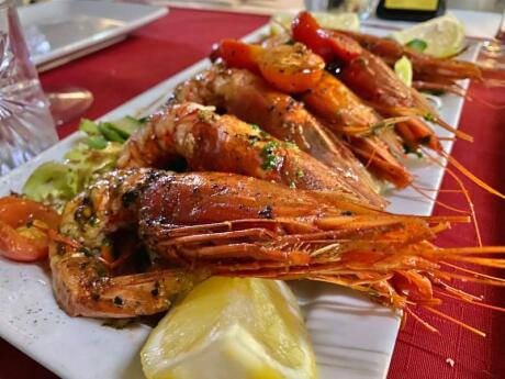 For some of the best fresh seafood in Malta, we love La Sfoglia Restaurant in Valletta