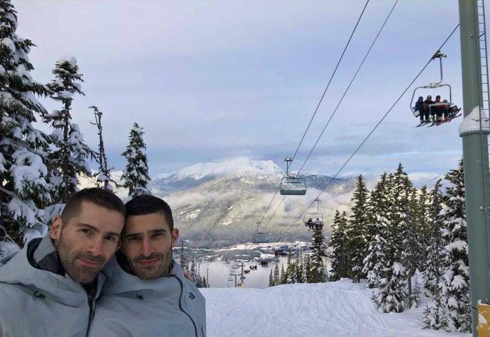 Skiing Whistler Pride Canada