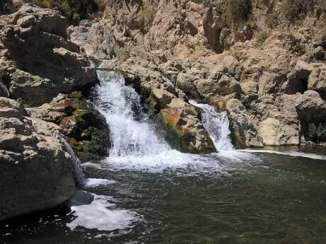 The Sogay Waterfall near Arequipa has a funny name and is also very pretty to visit!