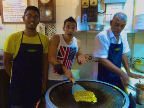 Hameediyah is a lovely family run restaurant where you can have some of the most delicious murtabak (Indian pizza) and other Indian dishes in Penang