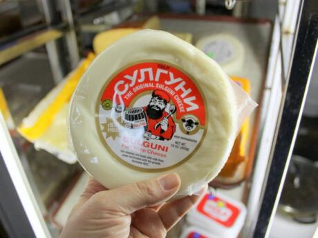 If you like rather sour and salty cheese then you'll want to try some of Georgia's yummy Sulguni cheese!