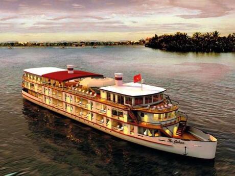 Have a sunset dinner cruise on the Mekong River during your two days in Phnom Penh