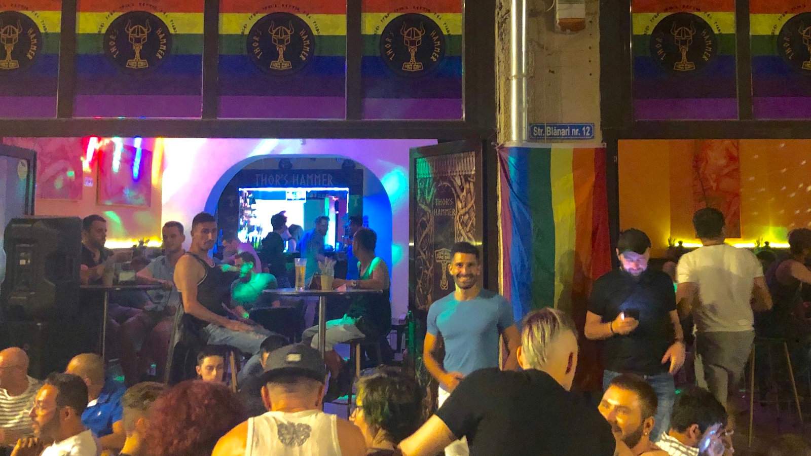 Thor's Hammer is Bucharest's only official gay club, with a lovely terrace and a fun vibe