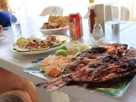 Tikin Xic is a tasty marinated fish dish from Mexico we ate plenty of in the Riviera Maya