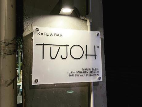 Tujoh gay bar and cafe in Penang.