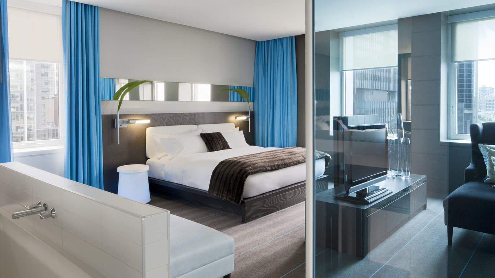 The W Hotel in Montreal is both pet friendly and gay friendly, as well as being very luxurious!