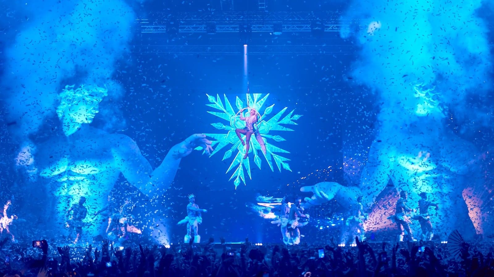 The stage of one of the White Party gay festival in Bangkok.