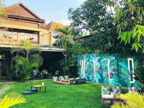 WILD is a lovely spot for cocktails and spring rolls in Siem Reap