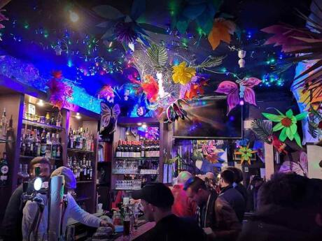 XS is a small and personable gay bar in Lyon where the city's fabulous bear boys hang out 