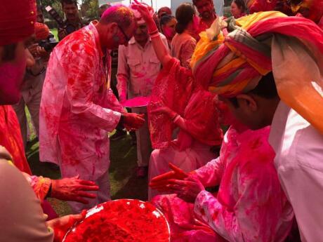 Zoom Vacations also offer a gay tour through India during Holi, which includes dinner with the royal family of Rajasthan!